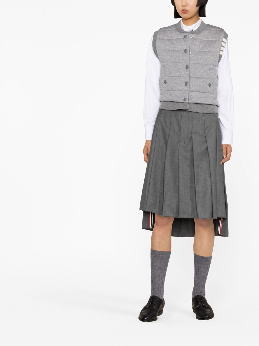 4-Bar stripe reversible vest - 2