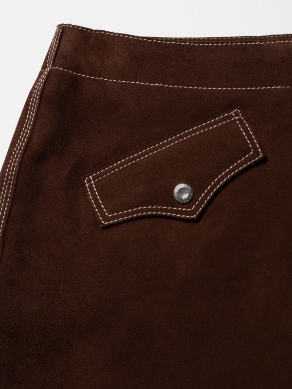 Elvy Western Suede Skirt Bruno - 6