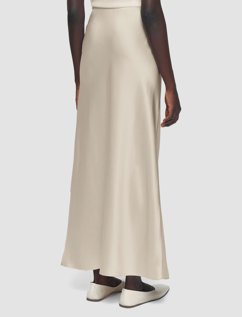 Isaak Long Silk Satin Skirt 3