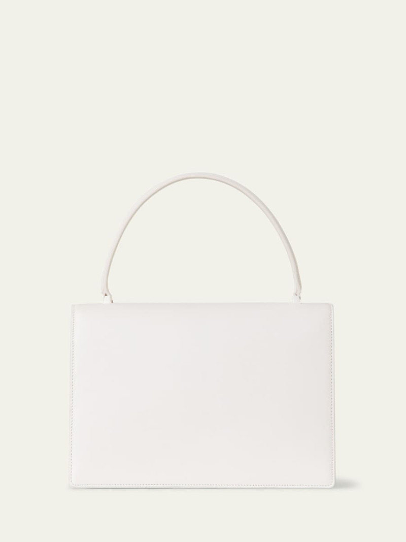 AKRIS Alice Flap Leather Crossbody Bag outlook