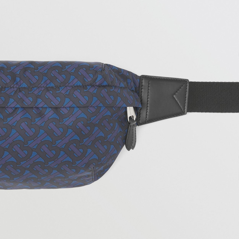 Burberry Monogram Print Nylon Sonny Bum Bag outlook