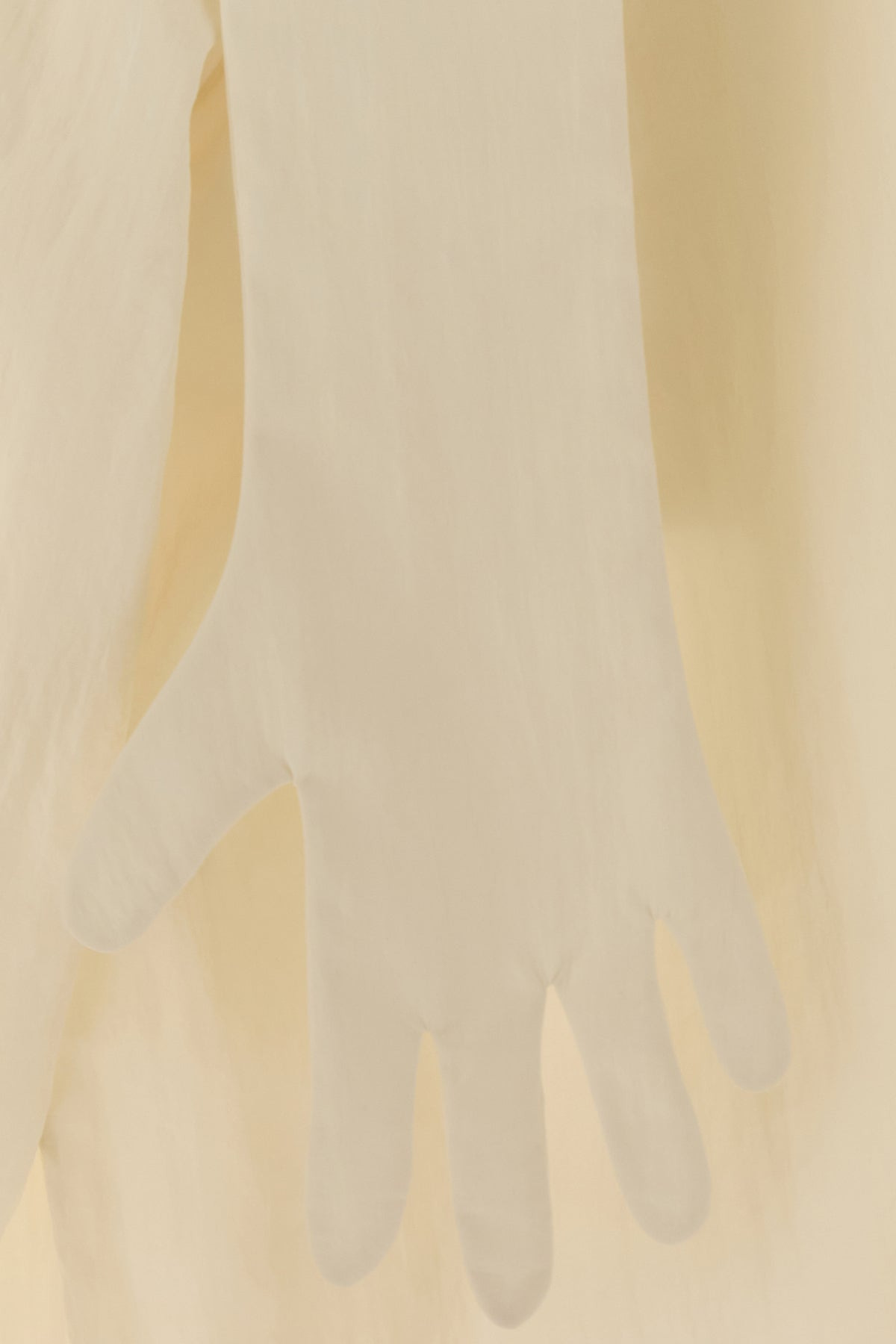 Ivory lyocell blend blouse - 3
