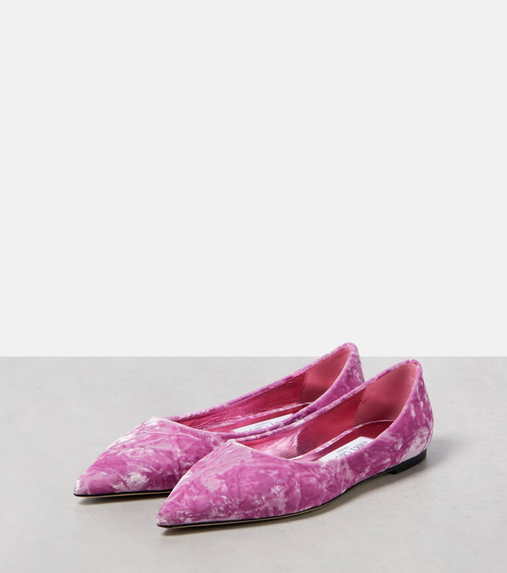 Love velvet ballet flats - 4