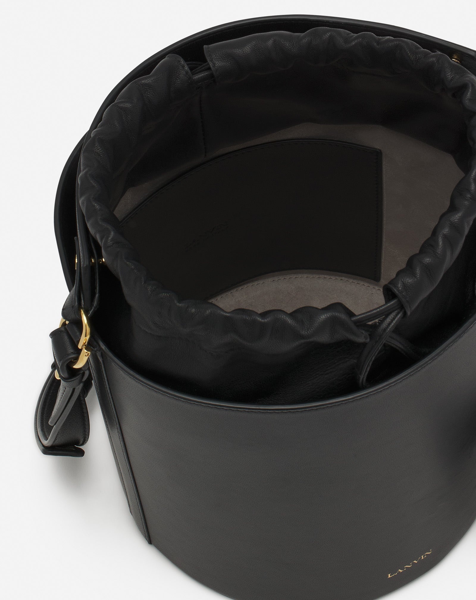 SÉQUENCE LEATHER BUCKET BAG - 6