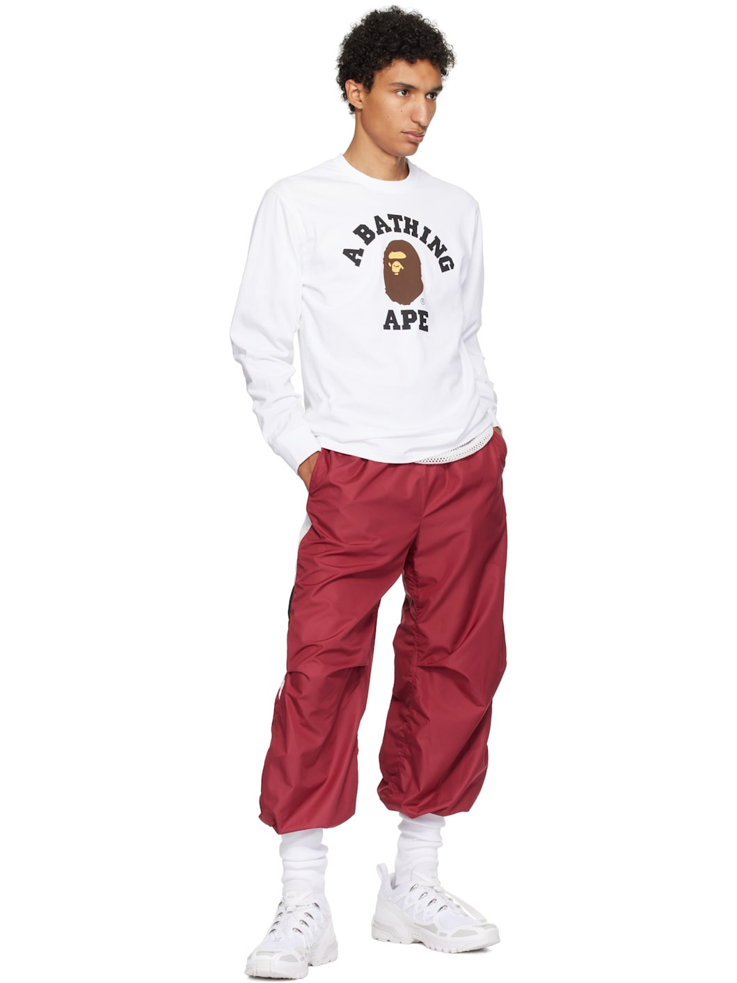 White College LS T-shirt - 4