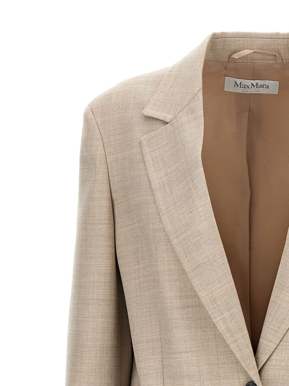 Rosi single-breasted flap-pocket blazer - 4