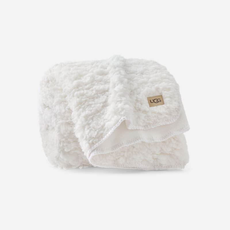 ® Shira Throw 50" x 70" Blankets in Snow 1