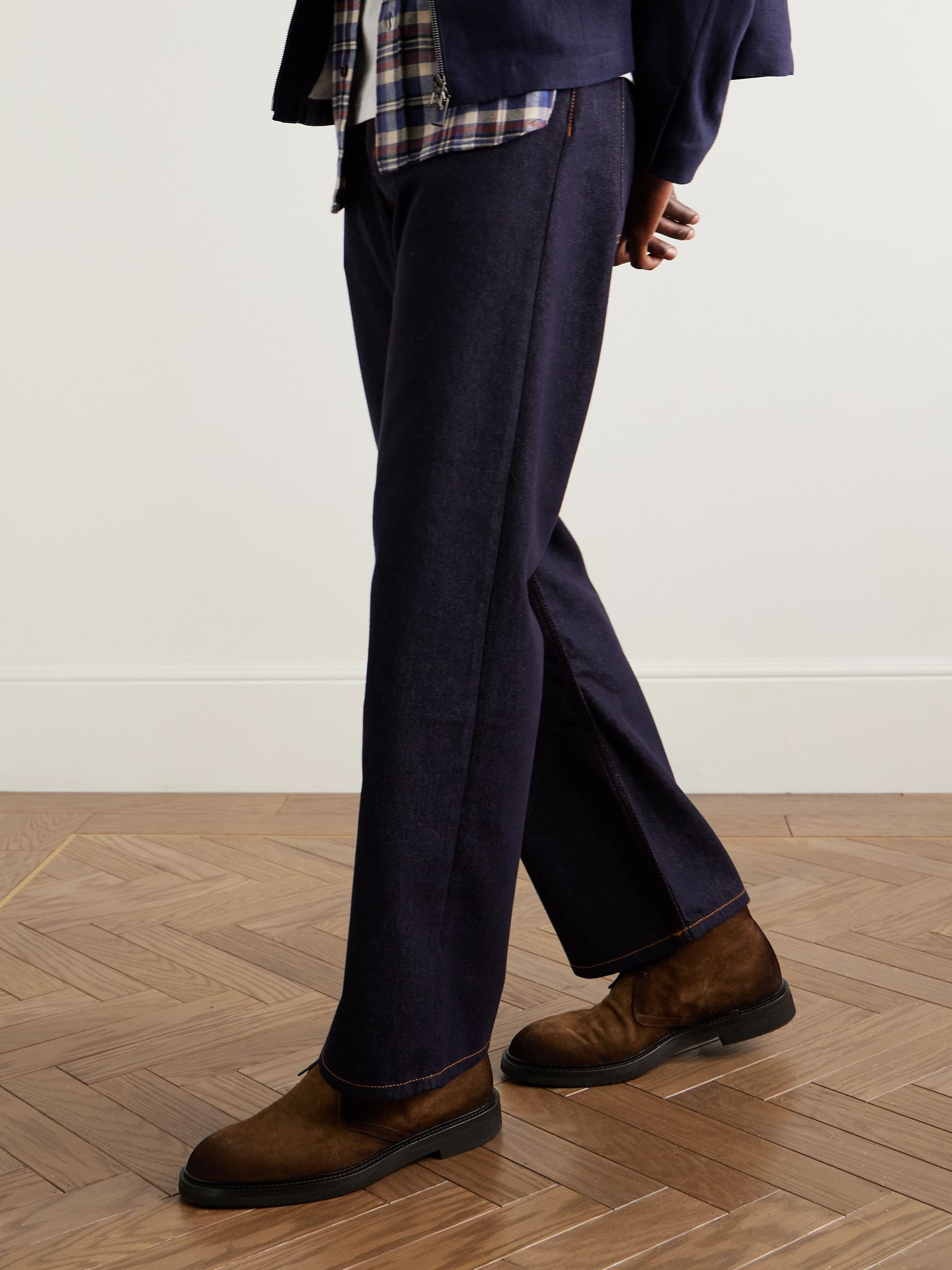 Dude Flexi 004 Suede Desert Boots Brown - 2