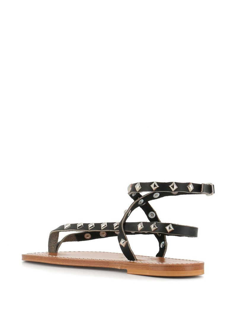 Deltapyr stud-embellished flat sandals 3