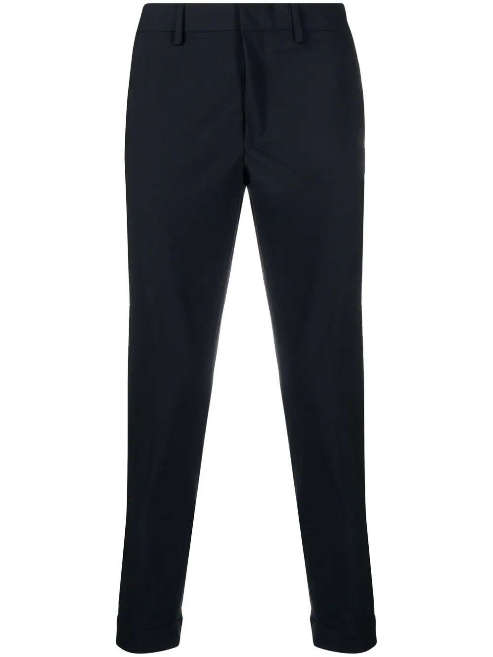 zip cuffs tapered trousers - 1