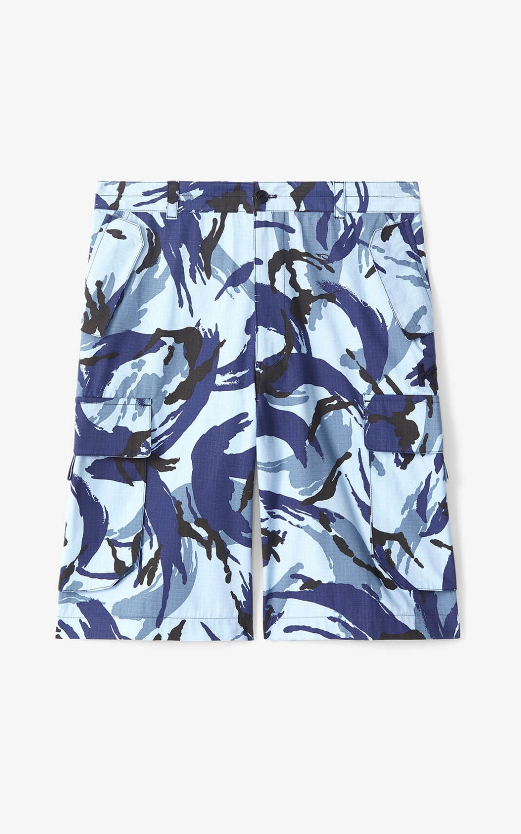 ‘Tropic Camo' cargo shorts - 1