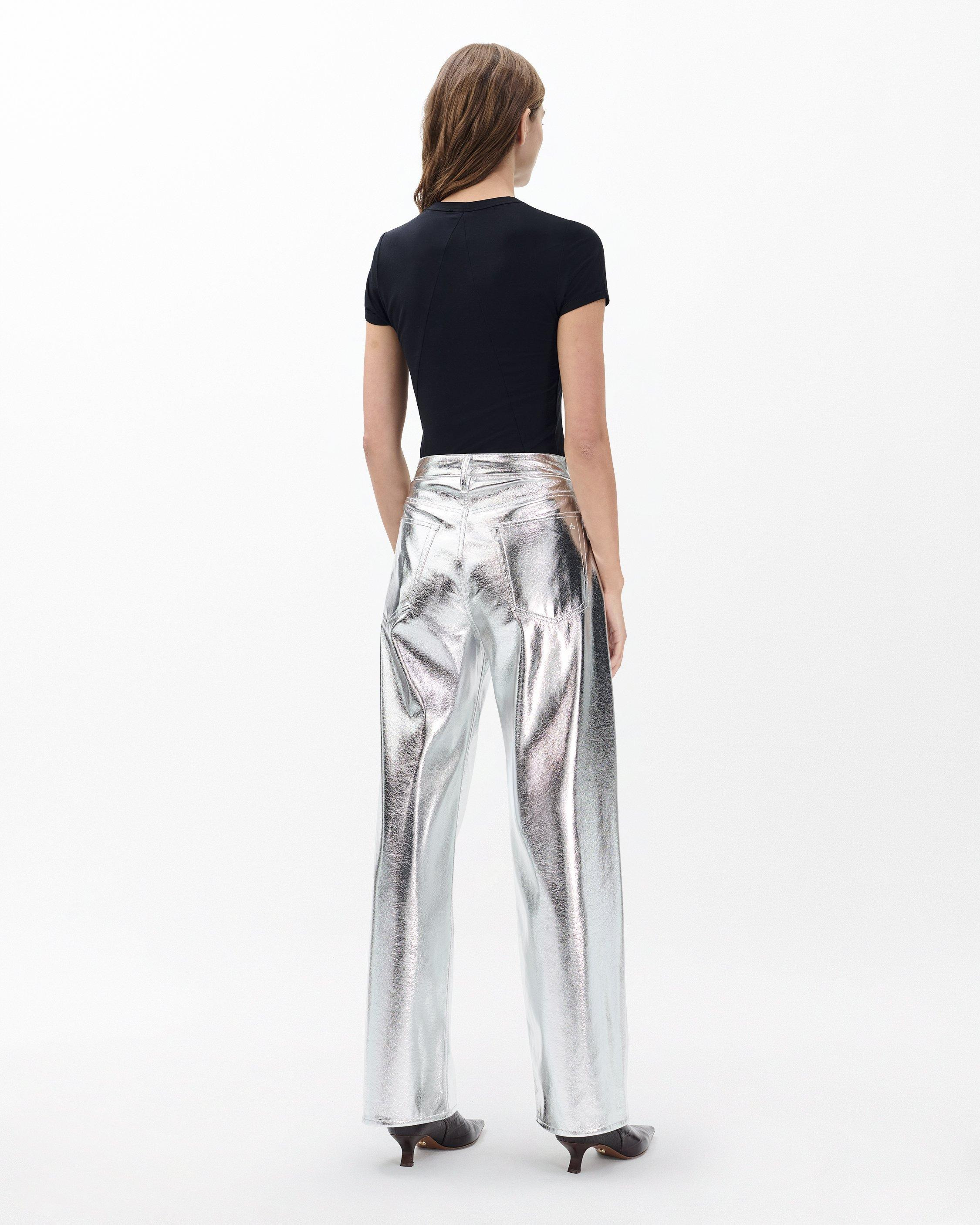 Logan Faux Leather Pants - 6