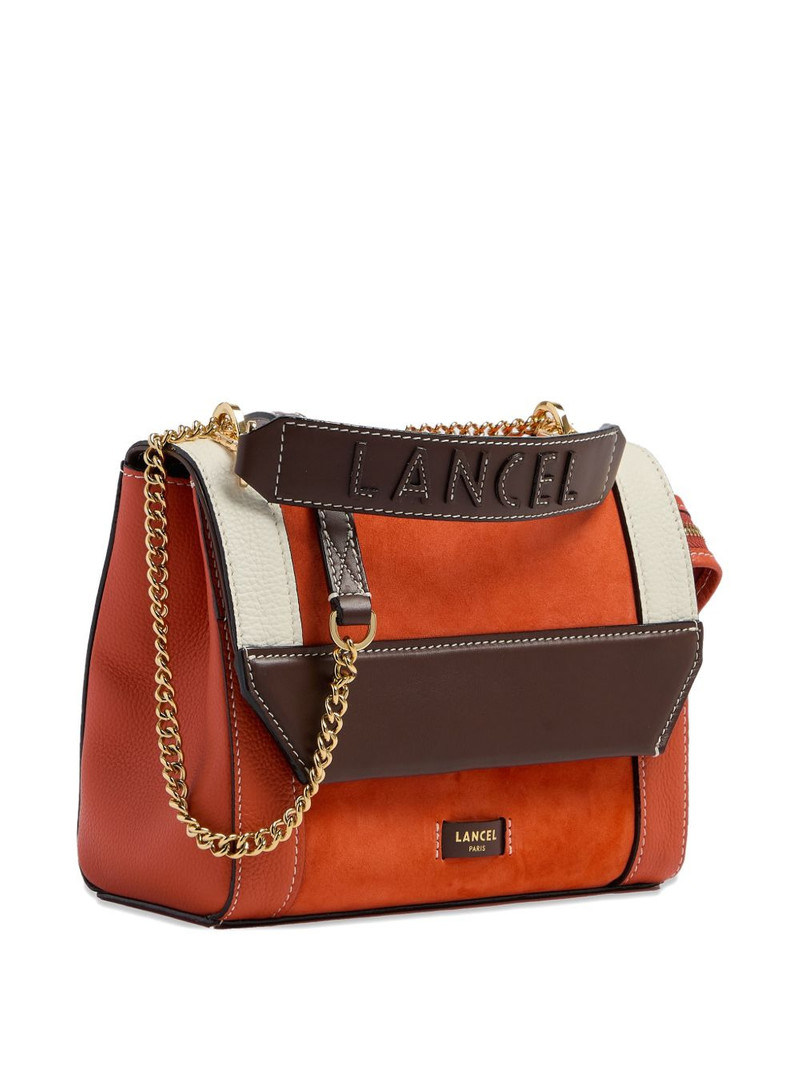 Ninon logo handle flap tote bag 3