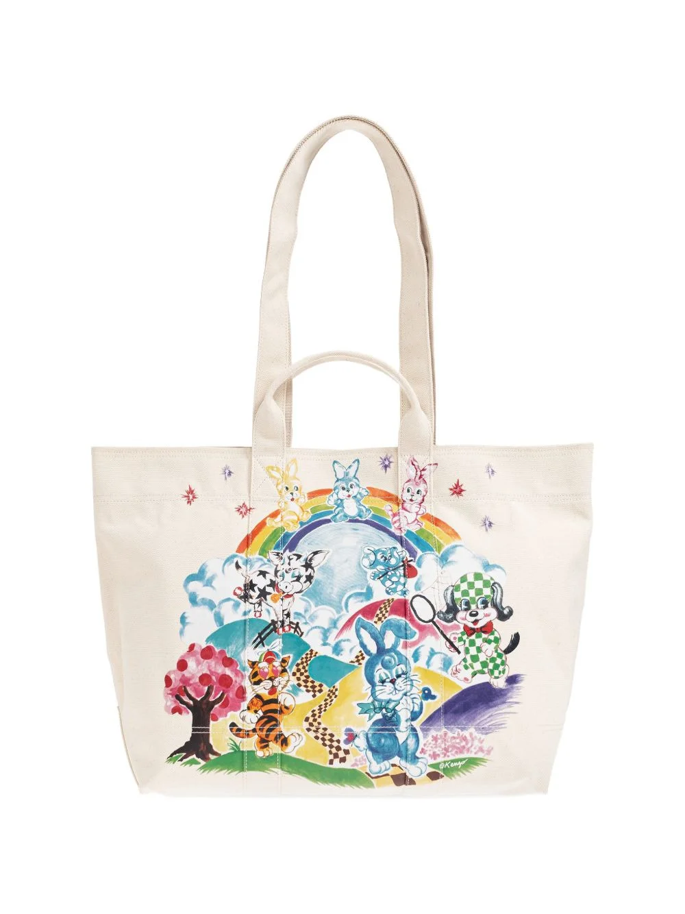 large Cartoon tote bag - 1