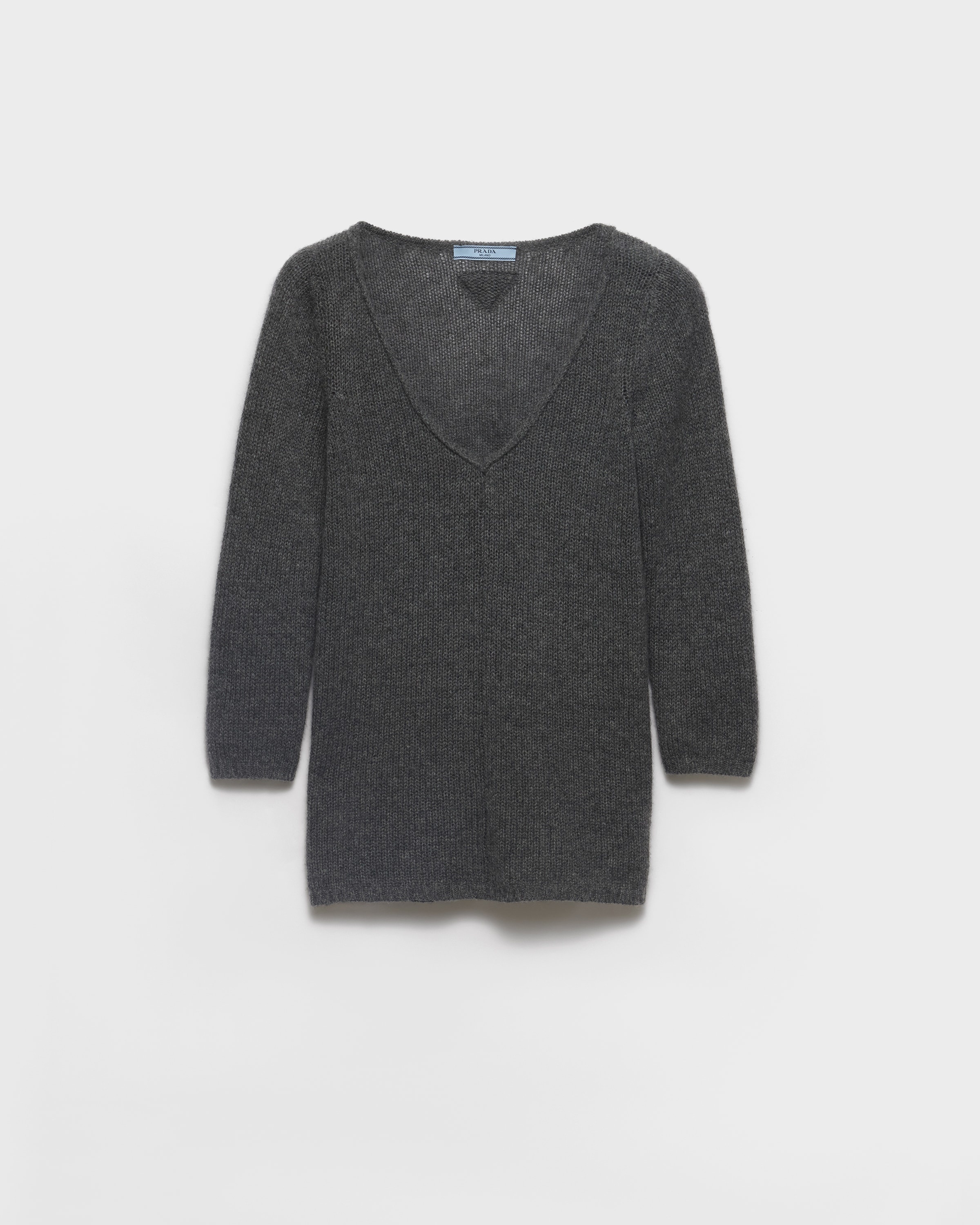 V-neck cashmere sweater - 1