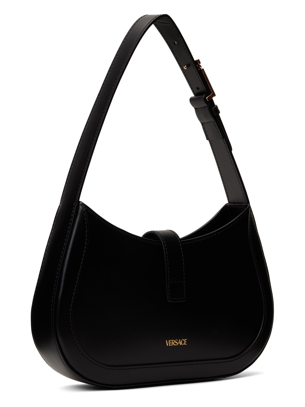 Black Greca Goddess Small Bag - 3