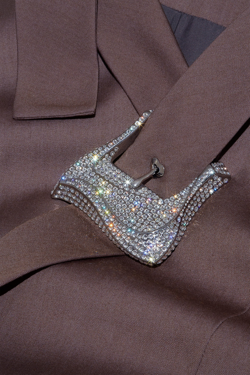 SUZAN CROPPED BLAZER TOBACCO 7