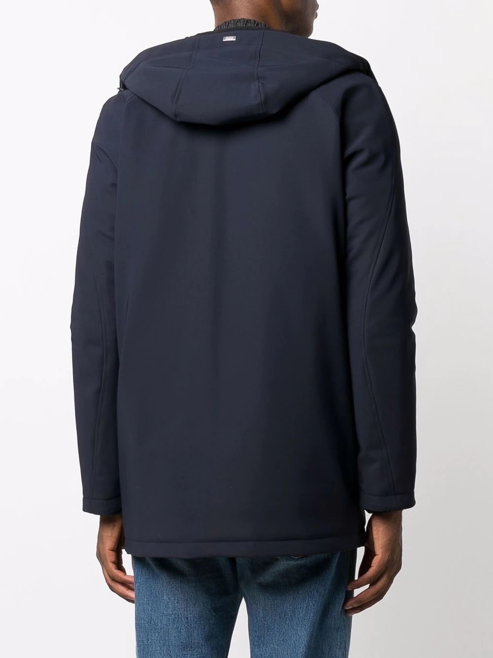 hooded zip-up windbreaker - 4