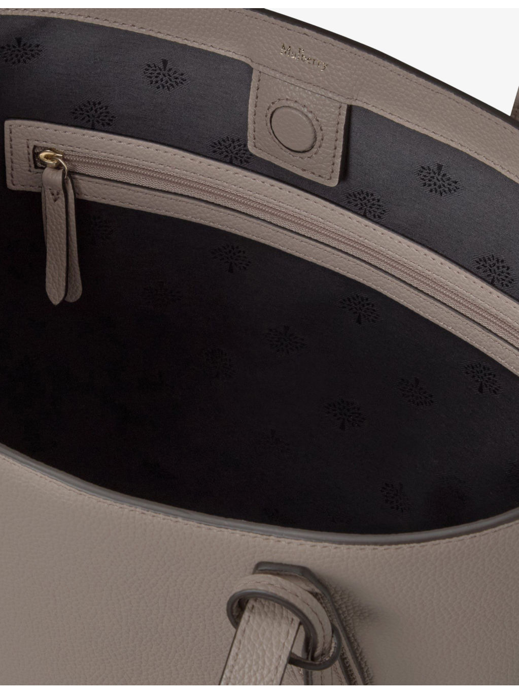 North South Leather Shopper Bag - 4