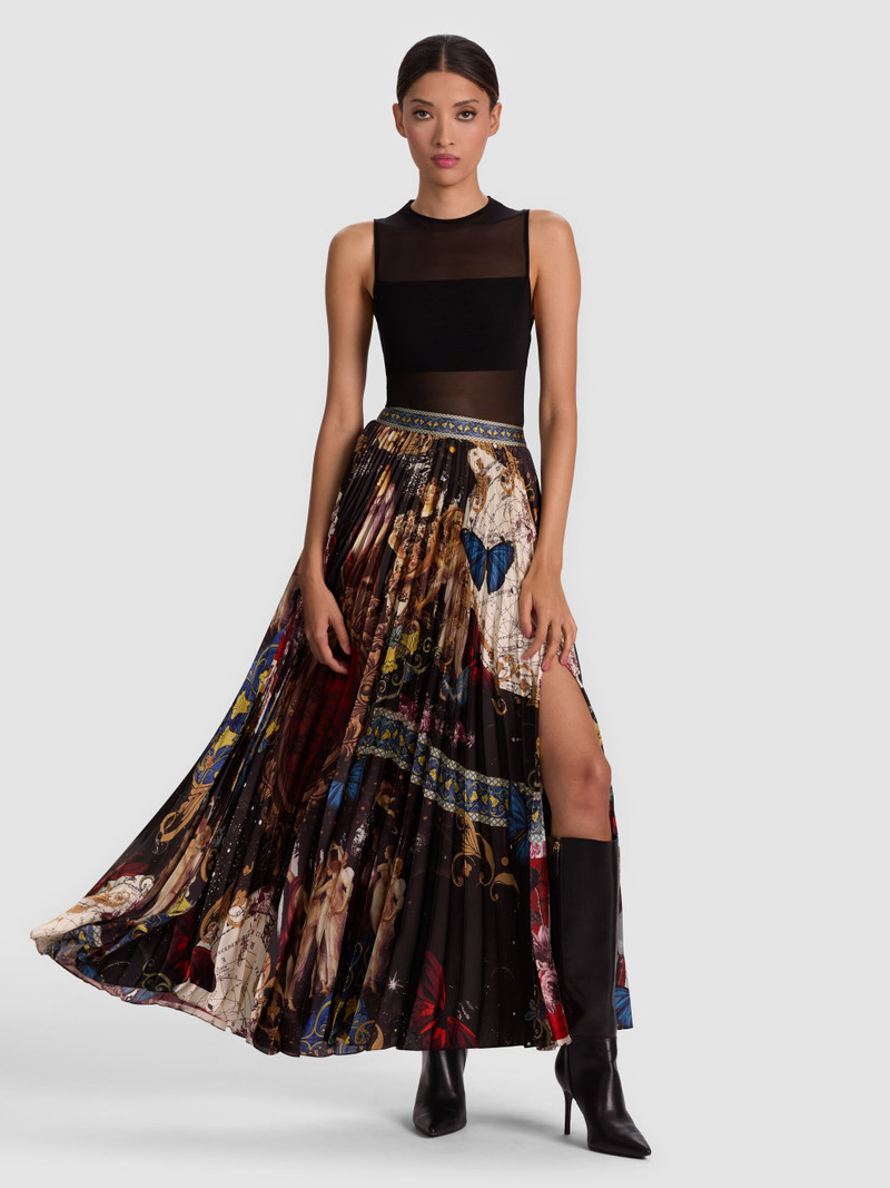 KATZ PLEATED MAXI SKIRT 6