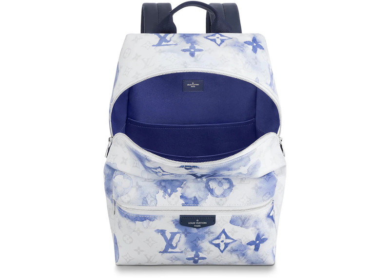 Louis Vuitton Discovery Backpack PM Monogram Watercolor Blue 3