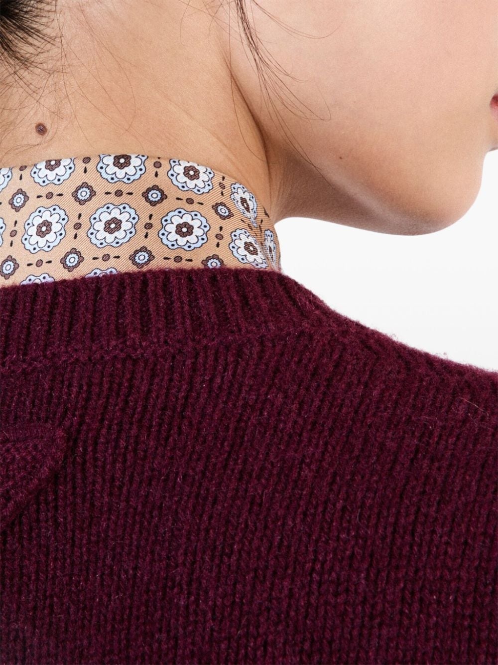crew-neck cashmere-wool jumper - 6