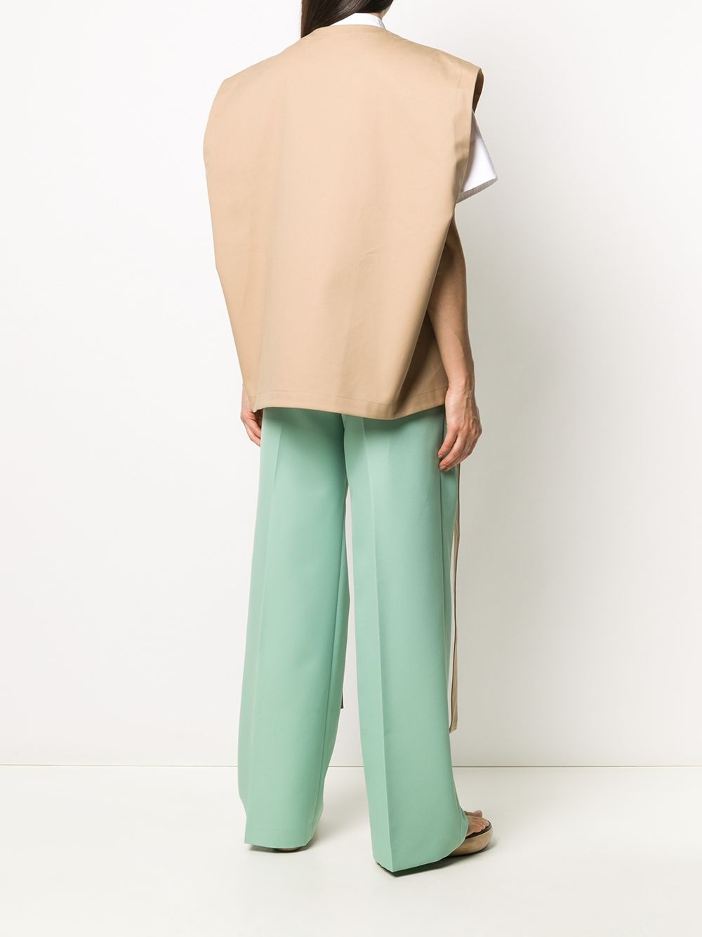 oversized utility vest - 4
