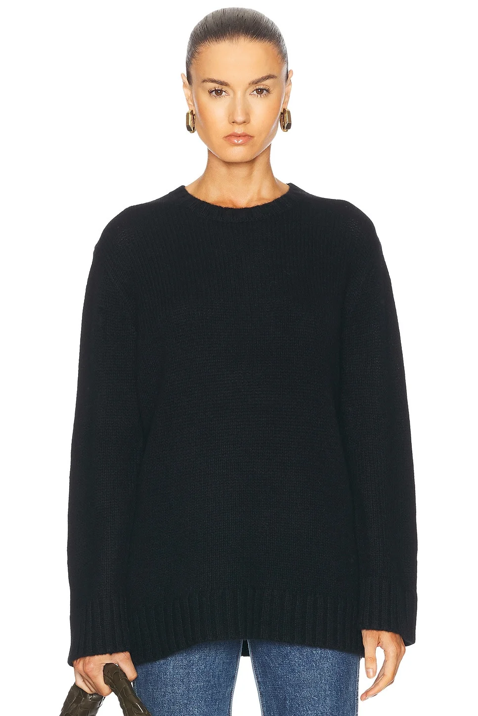 Cashmere Amelia Crewneck Sweater - 1
