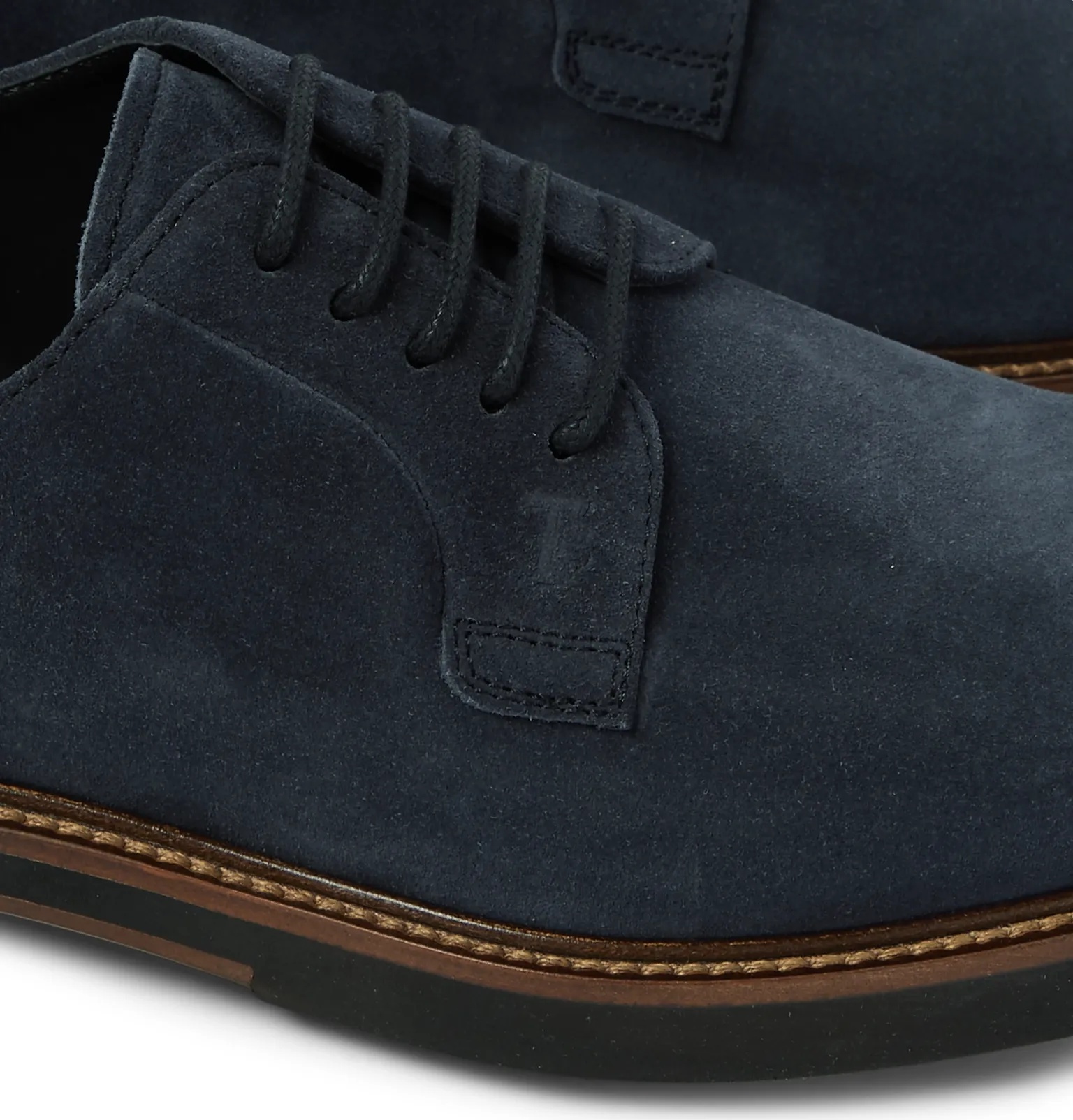 Suede Derby Shoes - 6