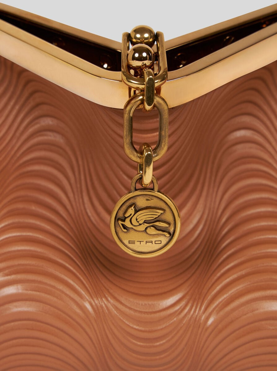 SMALL VELA BAG WITH WAVY MOTIF - 5