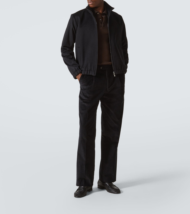 SAMAN AMEL Camillo cashmere bomber jacket outlook