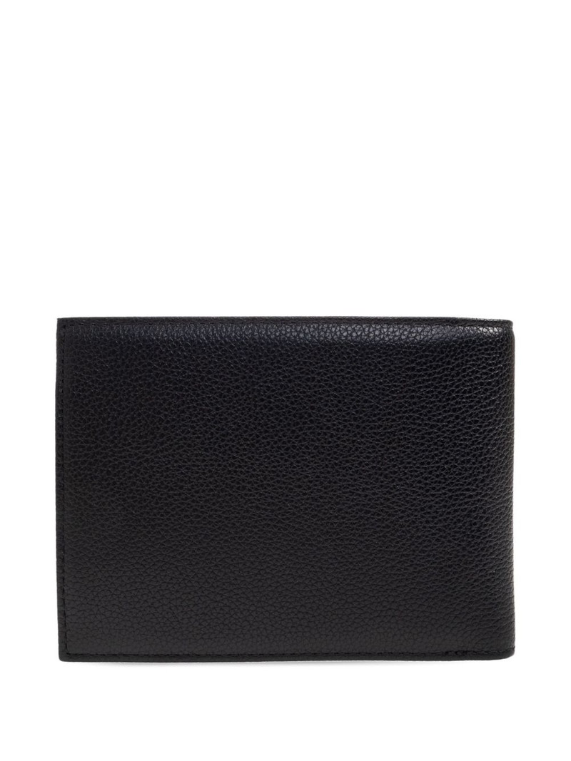 EMPORIO ARMANI embossed-logo leather wallet outlook