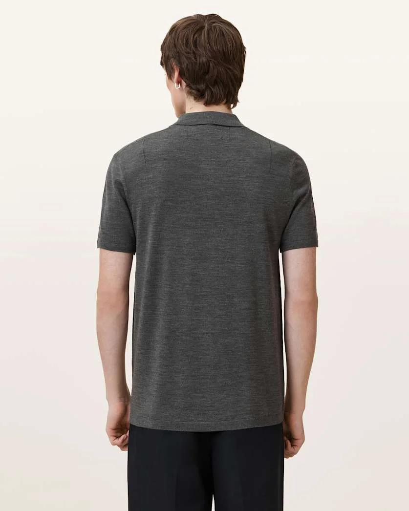 MODE MERINO SHORT SLEEVE POLO SHIRT - 1