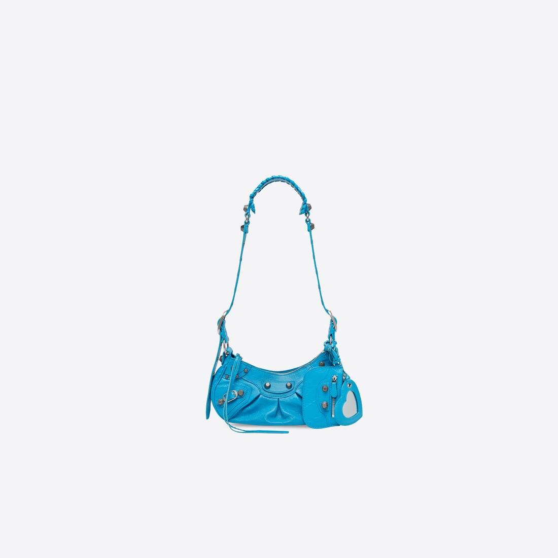 Women's Le Cagole Xs Shoulder Bag in Blue - 1