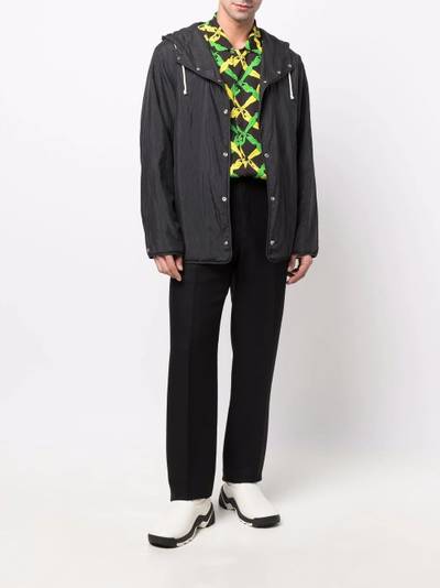 Jil Sander drawstring hooded blouson outlook