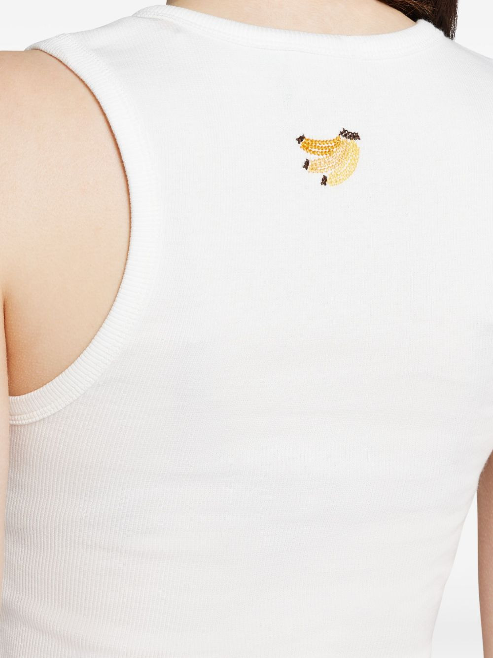 embroidered-motif top - 5