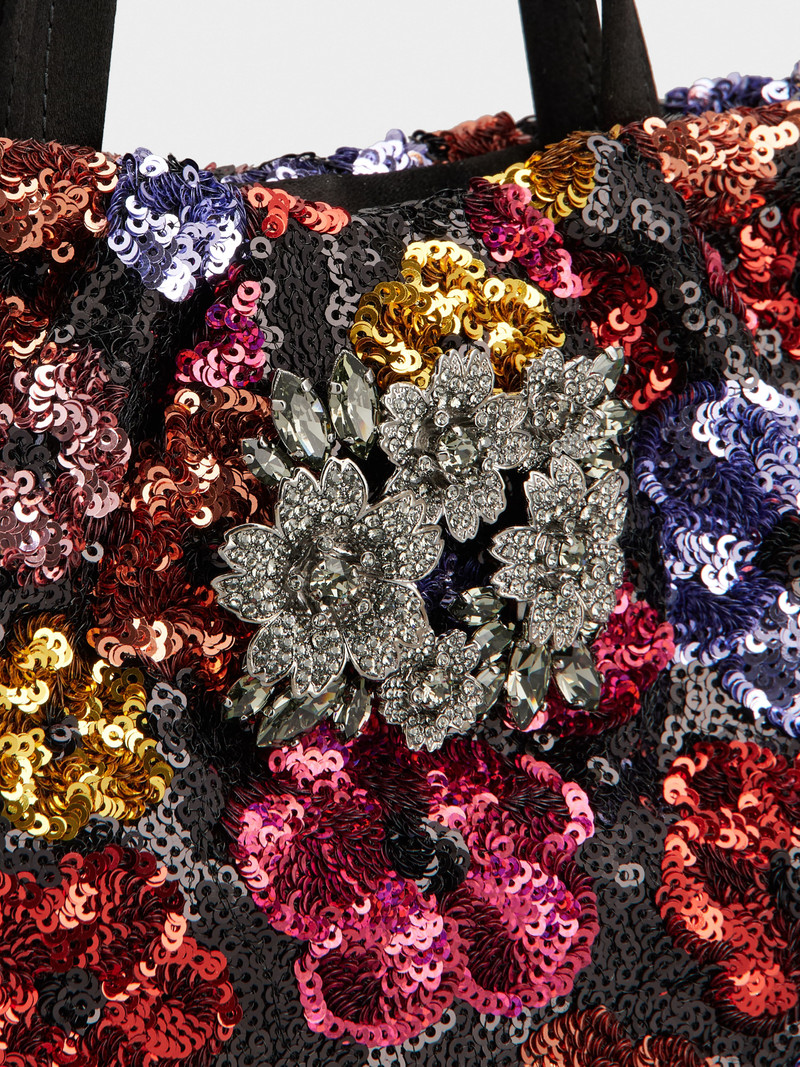 Efflorescence Micro Bag with sequins 6