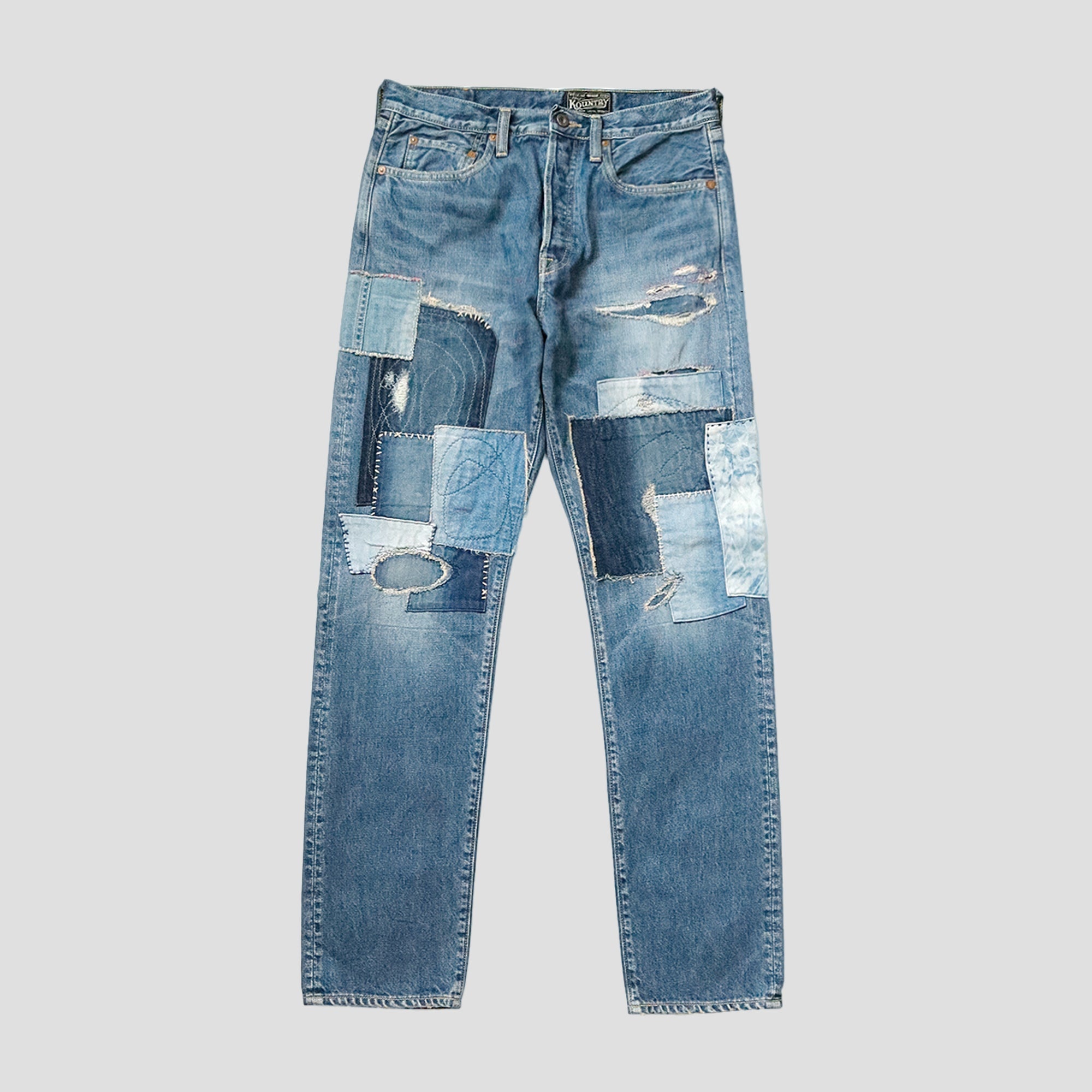 14oz DENIM 5P MONKEY CISCO JEANS (DIXIE REMAKE) - 1