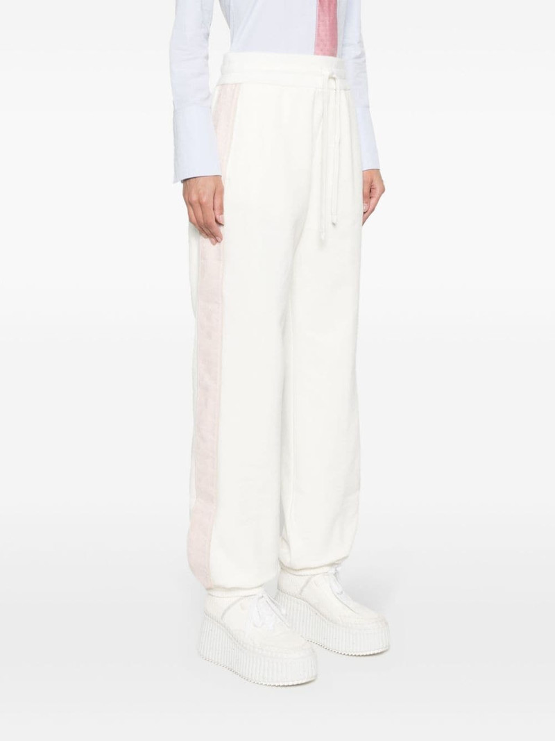 Interlocking G-patch cotton track pants 3