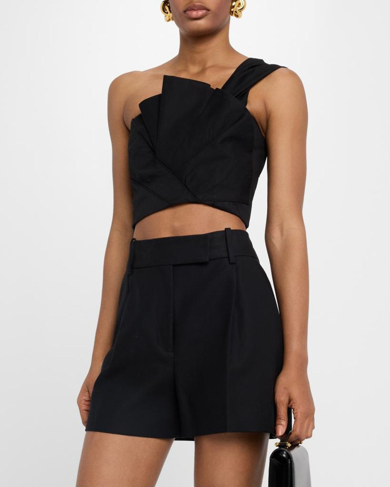 Opal Pleated Crop Top 4