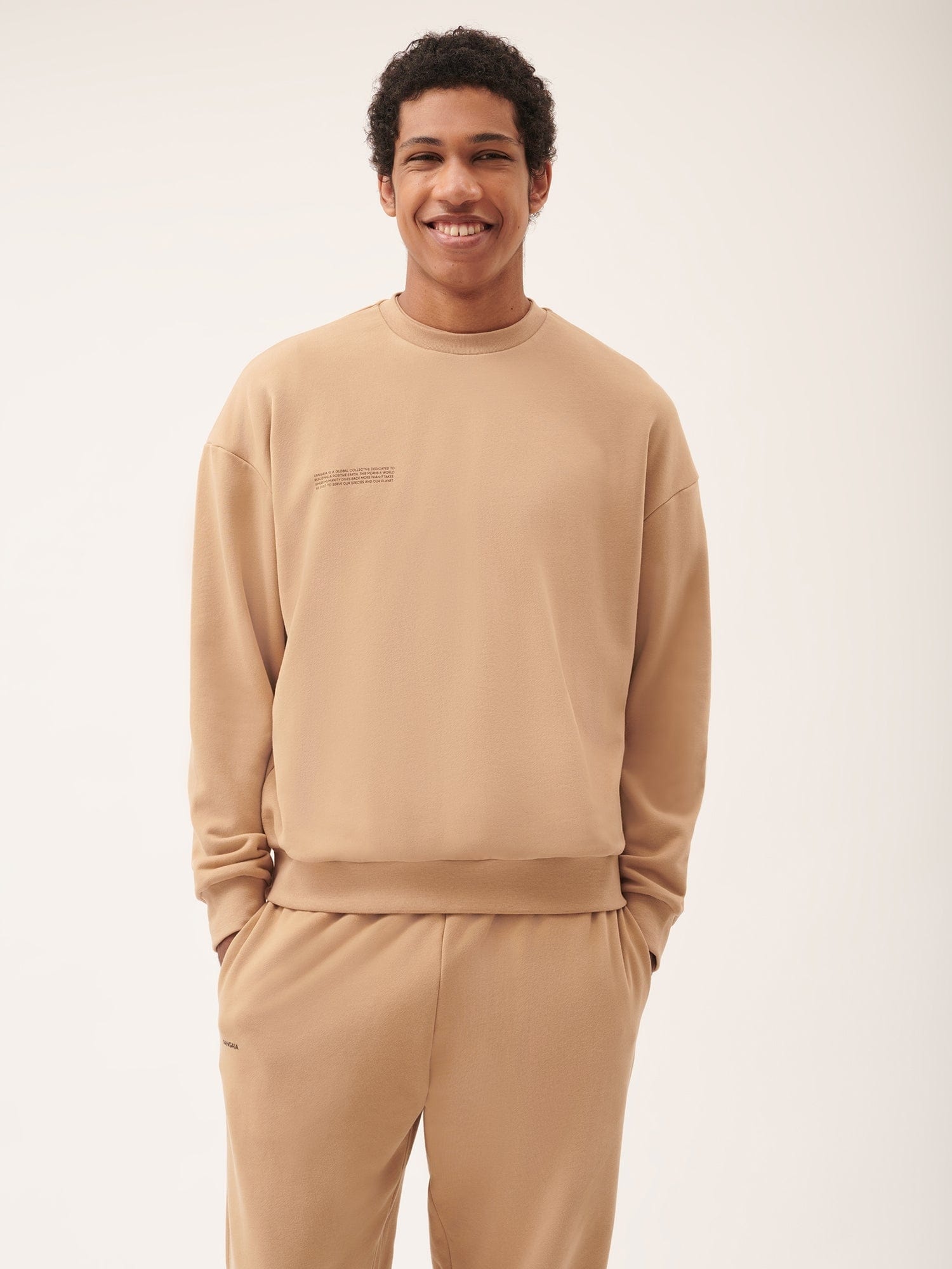 Mens 365 Midweight Sweatshirt - Desert Camel - 5