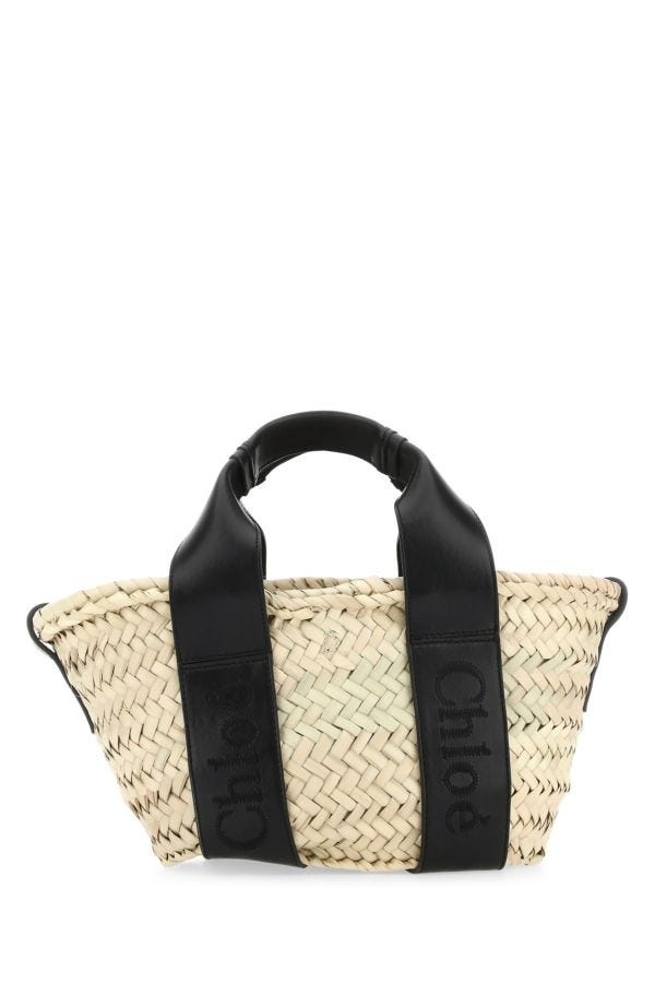 Small Sense raffia handbag - 3