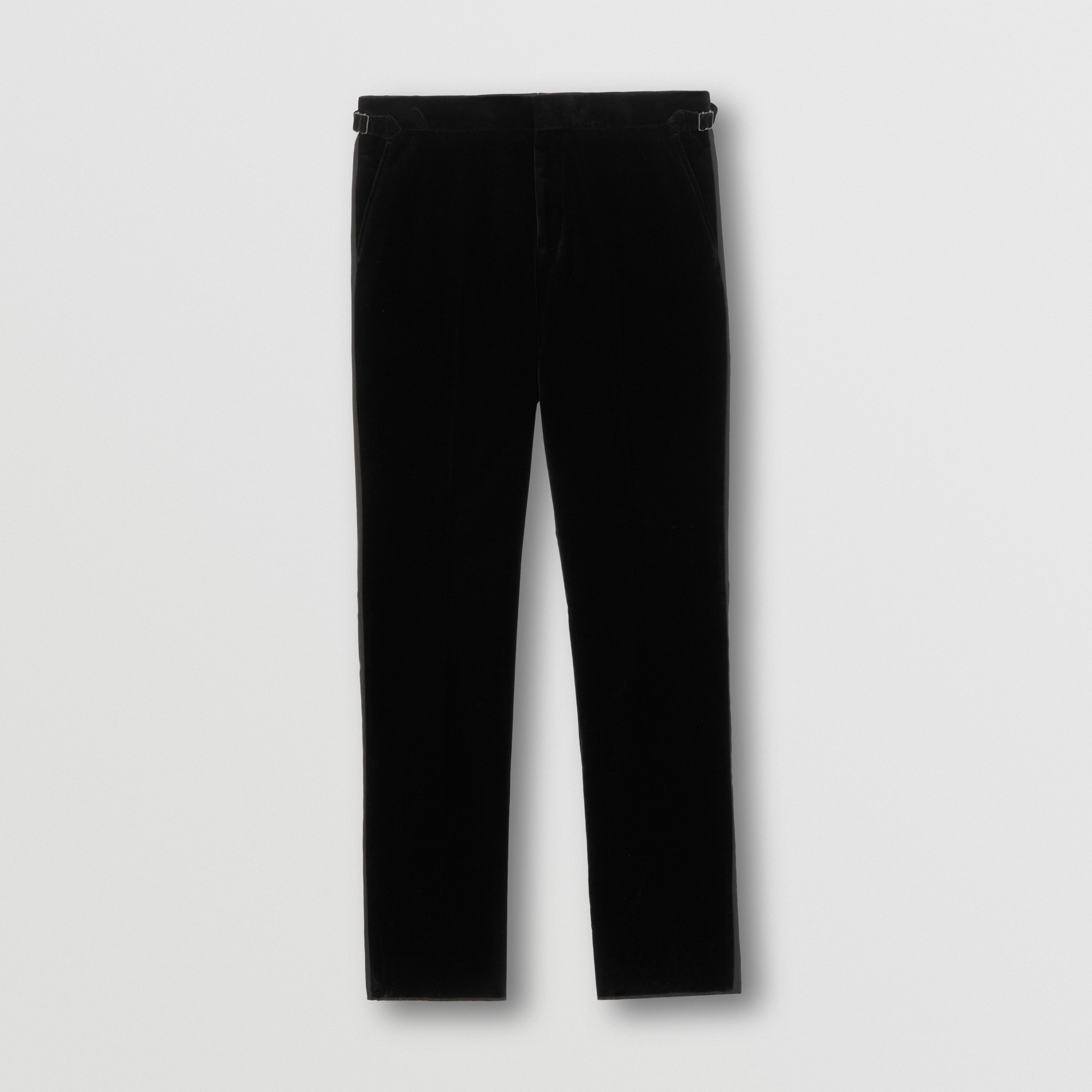 Cotton Velvet Tuxedo Trousers – Exclusive Capsule Collection - 1