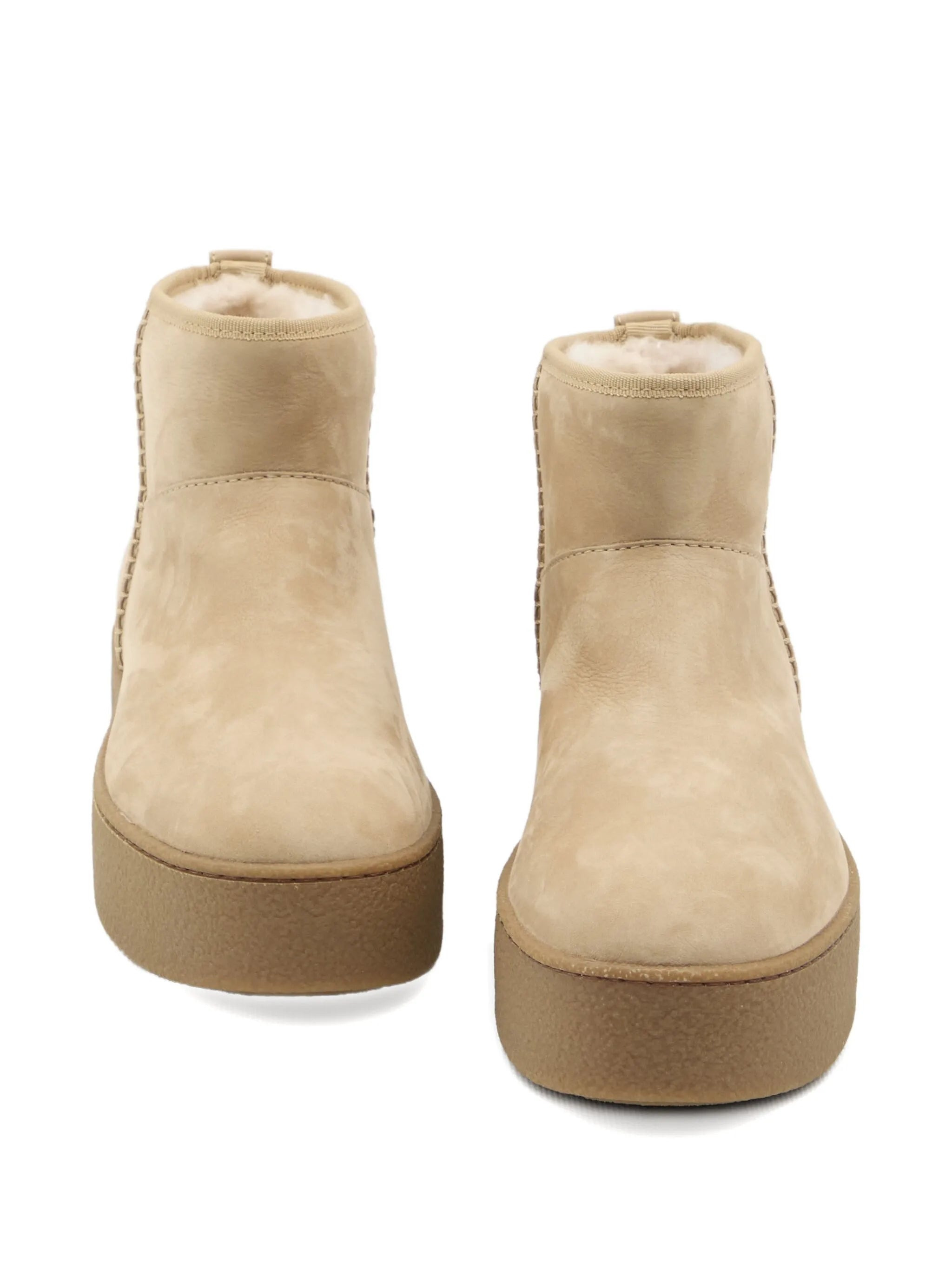 Hogan Suede Shearling Boots - 5