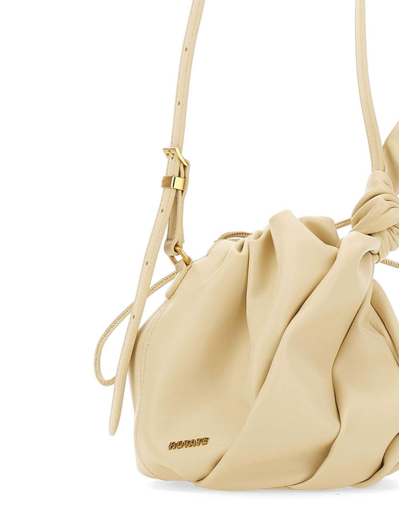 Bon Bon knot leather shoulder bag 6