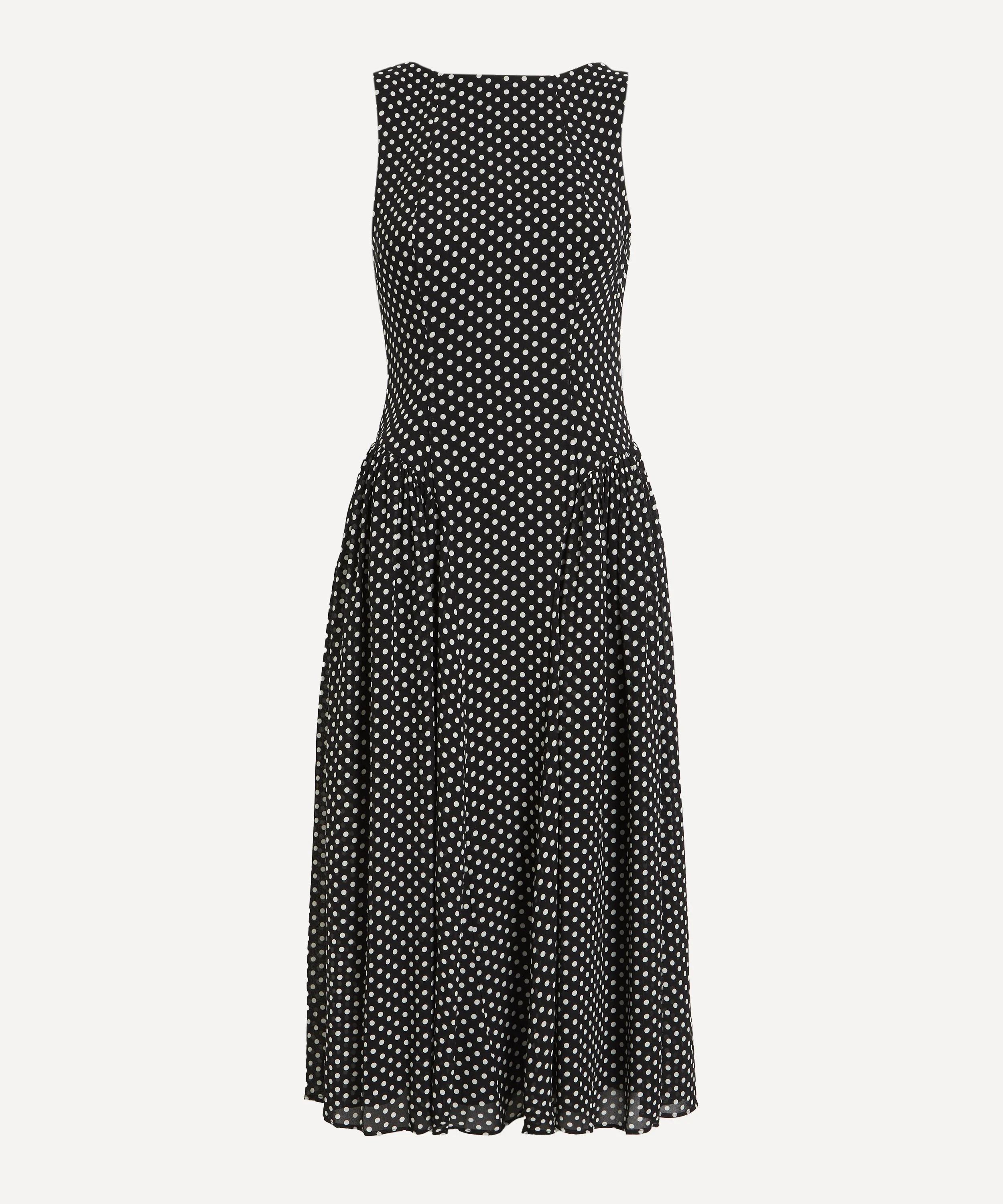Anelis Caviar Dot Midi Dress - 1