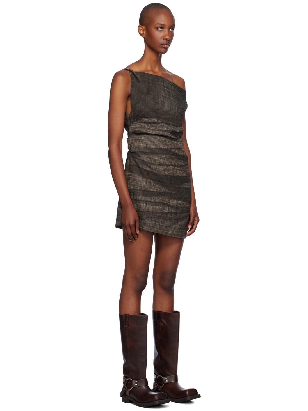 Brown Dumella Minidress - 2