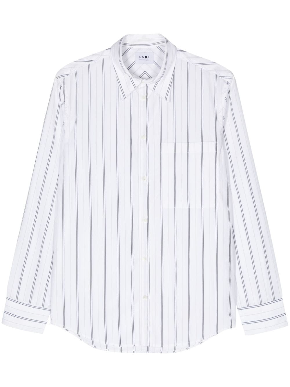 Max striped poplin shirt - 1