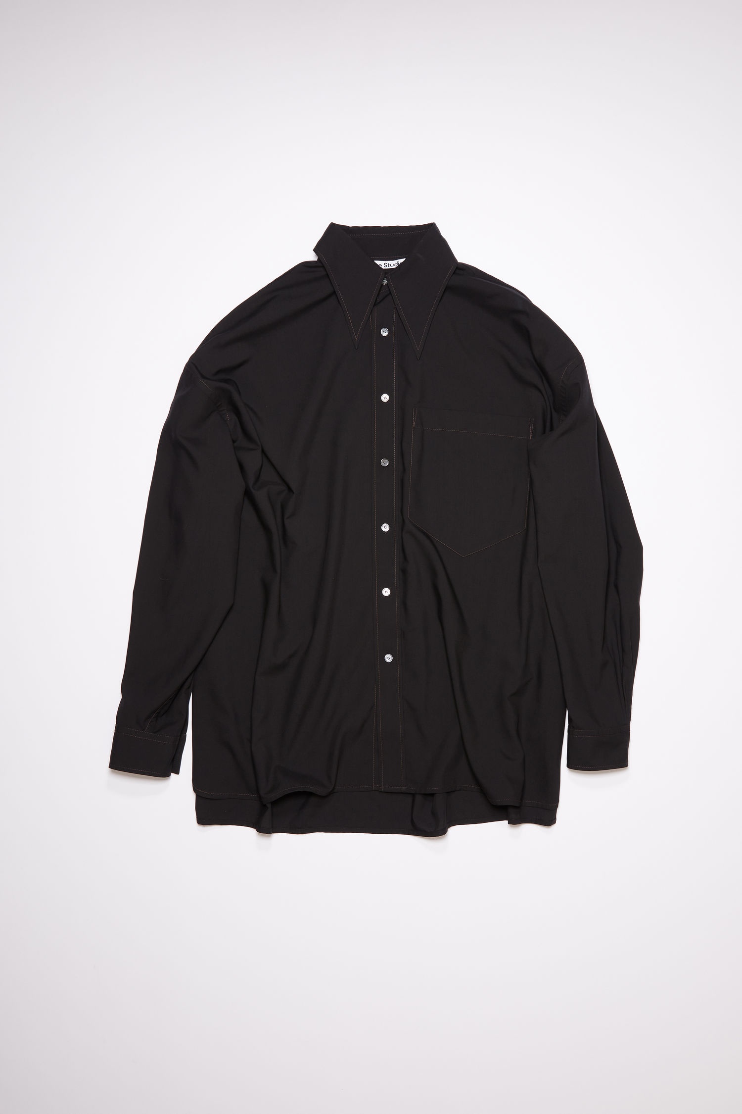 Long sleeve shirt - Black - 1