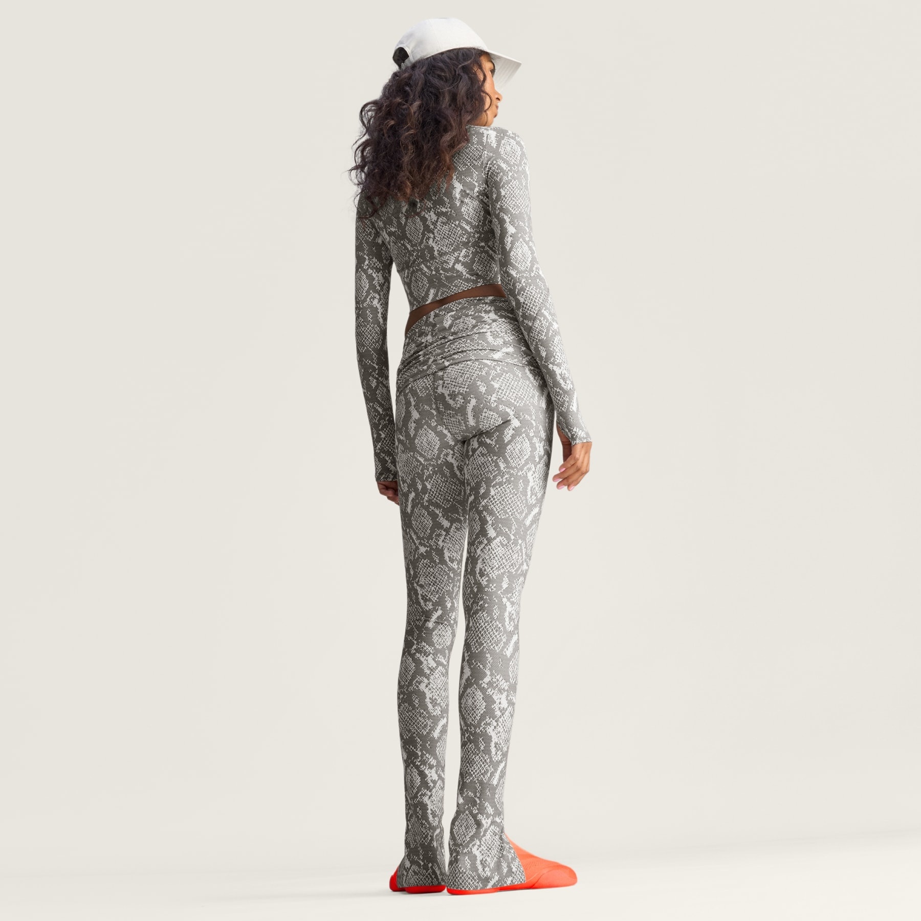 Adidas By Stella McCartney Training Rolltop Splitcuff Leggings Printed - 8